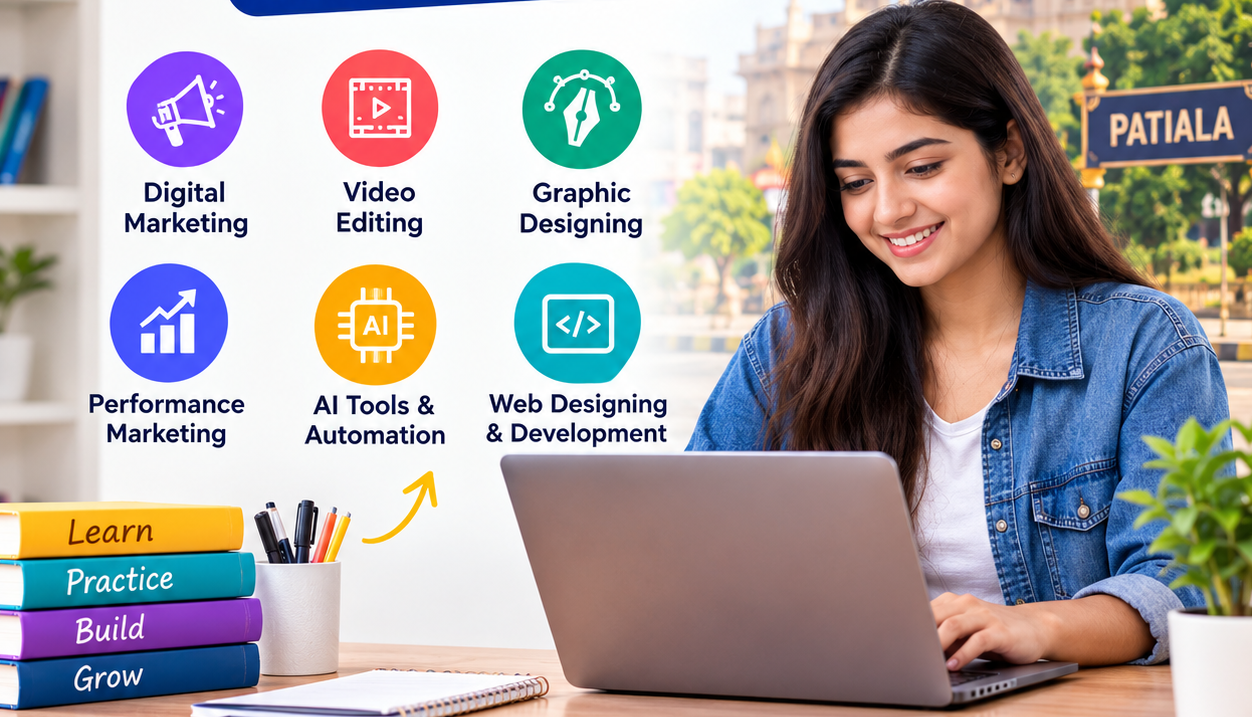 Digital marketing in Patiala training at Kamal Media Academy